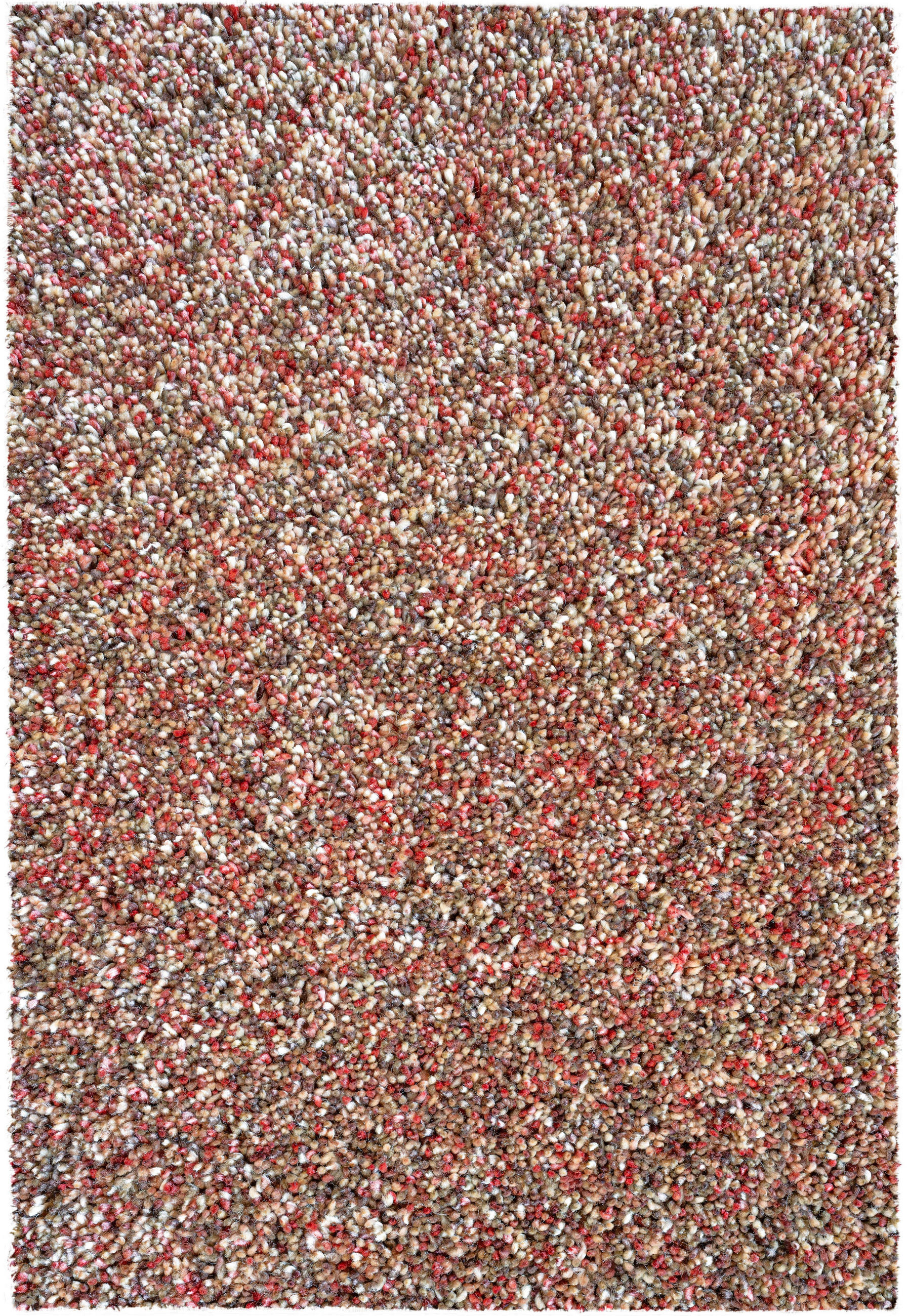 WEBTEPPICH  80/150 cm  Rot, Beige, Rostfarben   - Rostfarben/Beige, KONVENTIONELL, Textil (80/150cm) - Novel