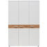 BABYKLEIDERSCHRANK Summer - Eichefarben/Silberfarben, Basics, Holzwerkstoff/Kunststoff (131/200/54cm) - My Baby Lou BABYKLEIDERSCHRANK Summer - Eichefarben/Silberfarben, Basics, Holzwerkstoff/Kunststoff (131/200/54cm) - My Baby Lou