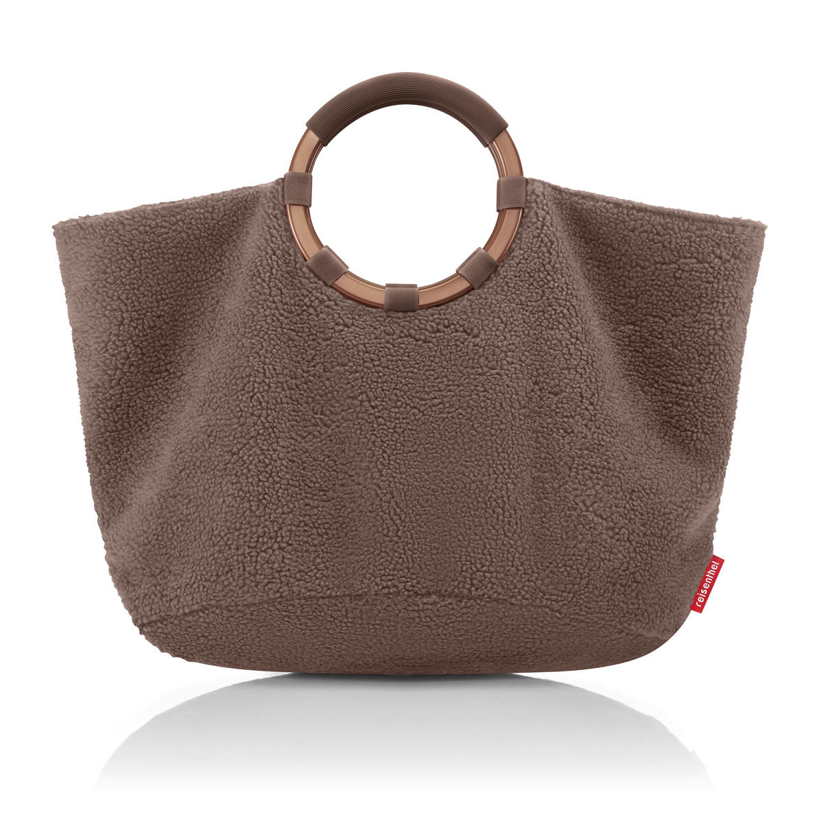 SHOPPER hnědá - hnědá, Trend, textil (64/35/28cm) - Reisenthel
