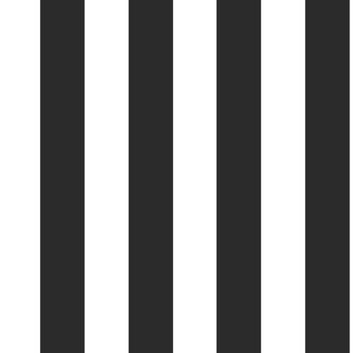 Xora Vliestapete Schwarz, Weiß 53x1000 cm