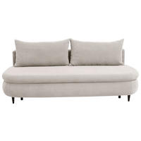 TROSJED NA RAZVLAČENJE tekstil  prirodne boje    - prirodne boje/crna, Design, tekstil (213/89/105cm) - Novel