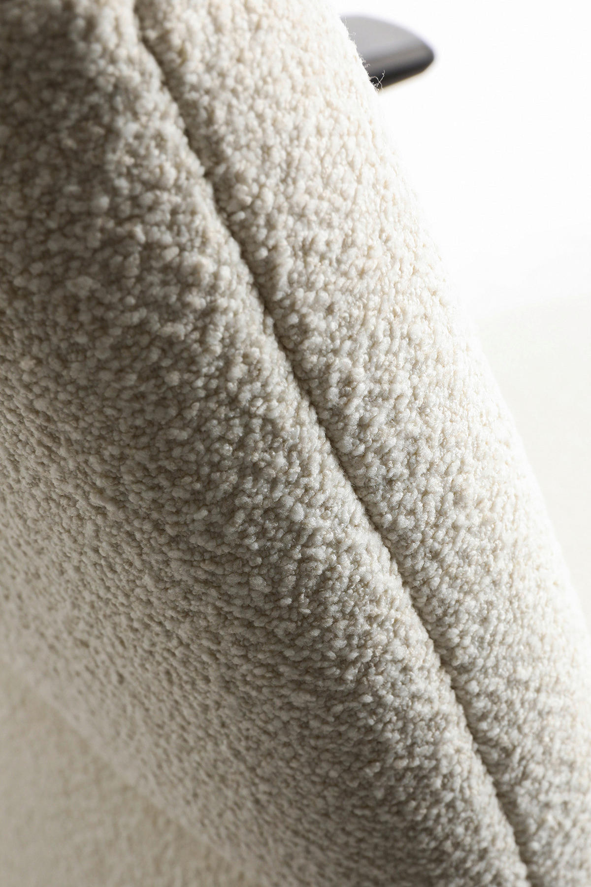 DREHSTUHL Velours Weiß, Beige  - Beige/Schwarz, MODERN, Kunststoff/Textil (71/111-120/58-62cm) - Topstar