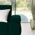 ECKSOFA in Struktur Petrol  233/313 cm  - Petrol/Schwarz, Design, Kunststoff/Textil (233/313cm) - Emilio Belluti