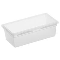 AUFBEWAHRUNGSBOX 15/8/5 cm  - Klar, Basics, Kunststoff (15/8/5cm) - Rotho