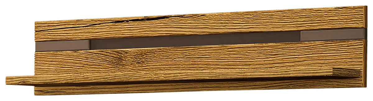 WANDBOARD  100/23/22 cm  - Taupe/Wildeiche, Design, Holz/Holzwerkstoff (100/23/22cm) - Novel