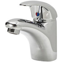 WASCHTISCHARMATUR 4,7/13,7/15,1 cm  - Chromfarben, Basics, Metall (4,7/13,7/15,1cm) - Sadena