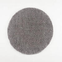 HOCHFLORTEPPICH 80/80 cm Porto Grau  - Grau, KONVENTIONELL, Textil (80/80cm)