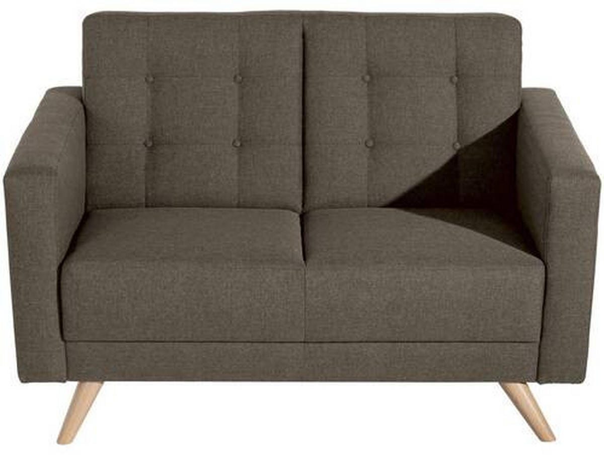 2-SITZER-SOFA Flachgewebe Sahara von MAX WINZER