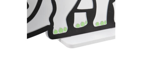 LED-DEKOLEUCHTE Dinosaur 30,5/33,4 cm  - Gelb/Grün, LIFESTYLE, Kunststoff/Metall (30,5/33,4cm) - Novel