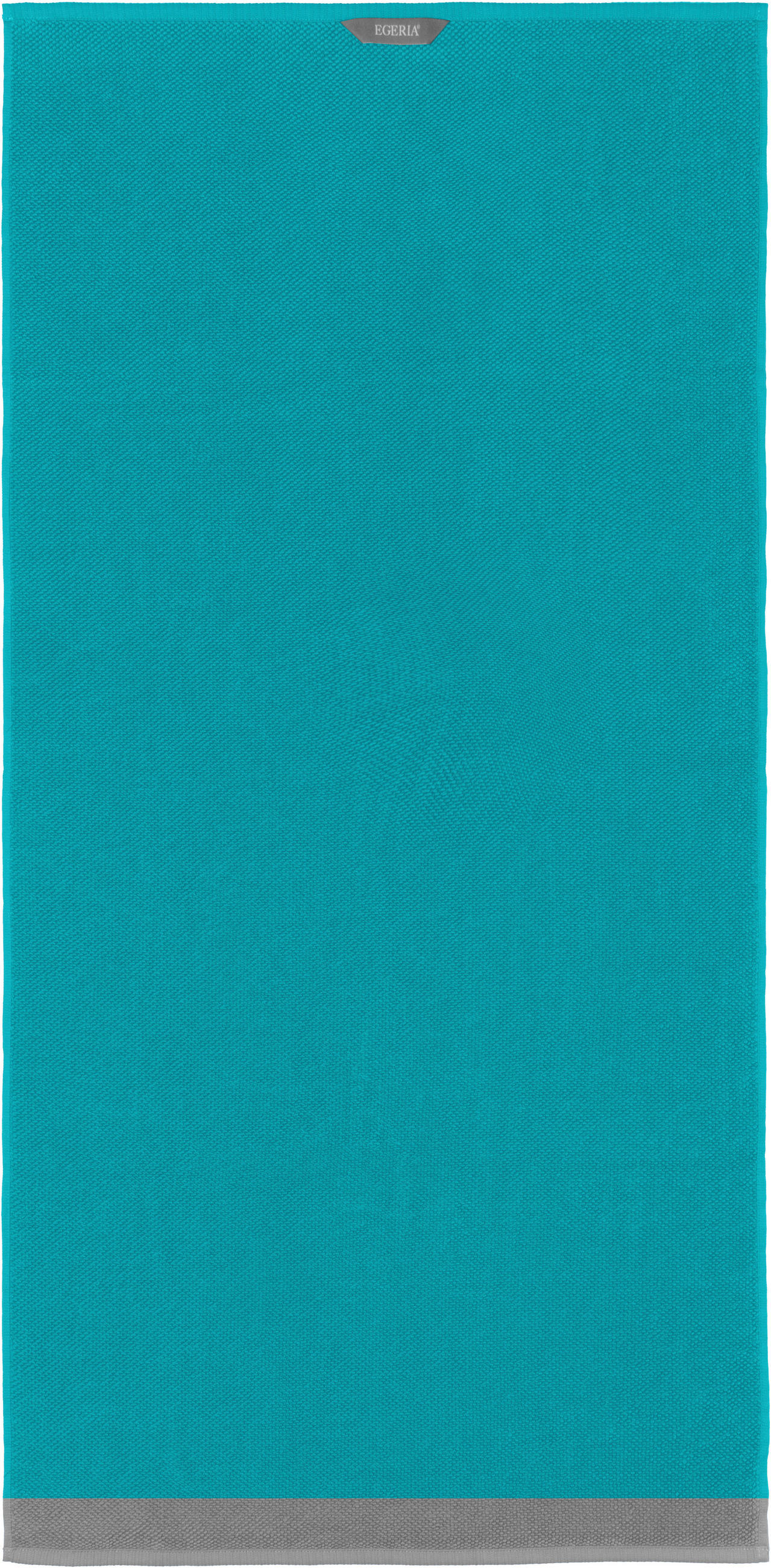 HANDTUCH BOSTON Türkis  - Türkis, Basics, Textil (50/100cm) - Egeria