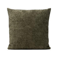 ZIERKISSEN  50/50 cm   - Olivgrün, Basics, Textil (50/50cm) - Novel