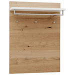 GARDEROBENPANEEL  in 80/109/27 cm  - Eichefarben/Weiß, Design, Holz/Holzwerkstoff (80/109/27cm) - Dieter Knoll