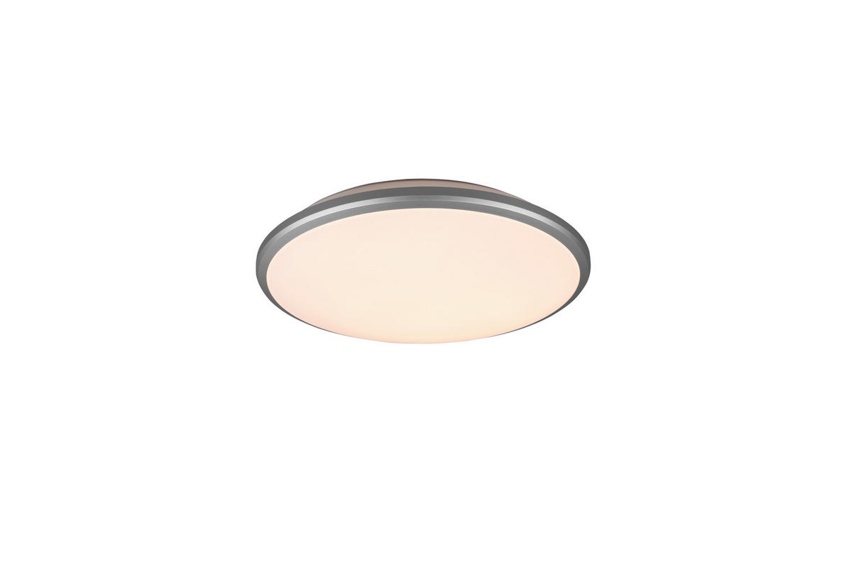 LED-DECKENLEUCHTE  34,7/6,5 cm    - Titanfarben, Basics, Kunststoff (34,7/6,5cm)