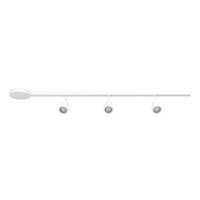 SCHIENENSYSTEM - Weiss, Basics, Kunststoff/Metall (102/5,5/14cm) - Eglo
