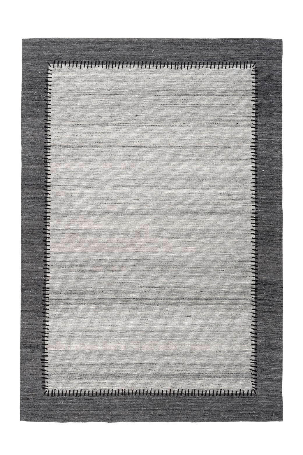 FLACHWEBETEPPICH 200/290 cm Phoenix 310 Grau / Anthrazit Anthrazit, Grau  - Anthrazit/Grau, KONVENTIONELL, Textil (200/290cm)