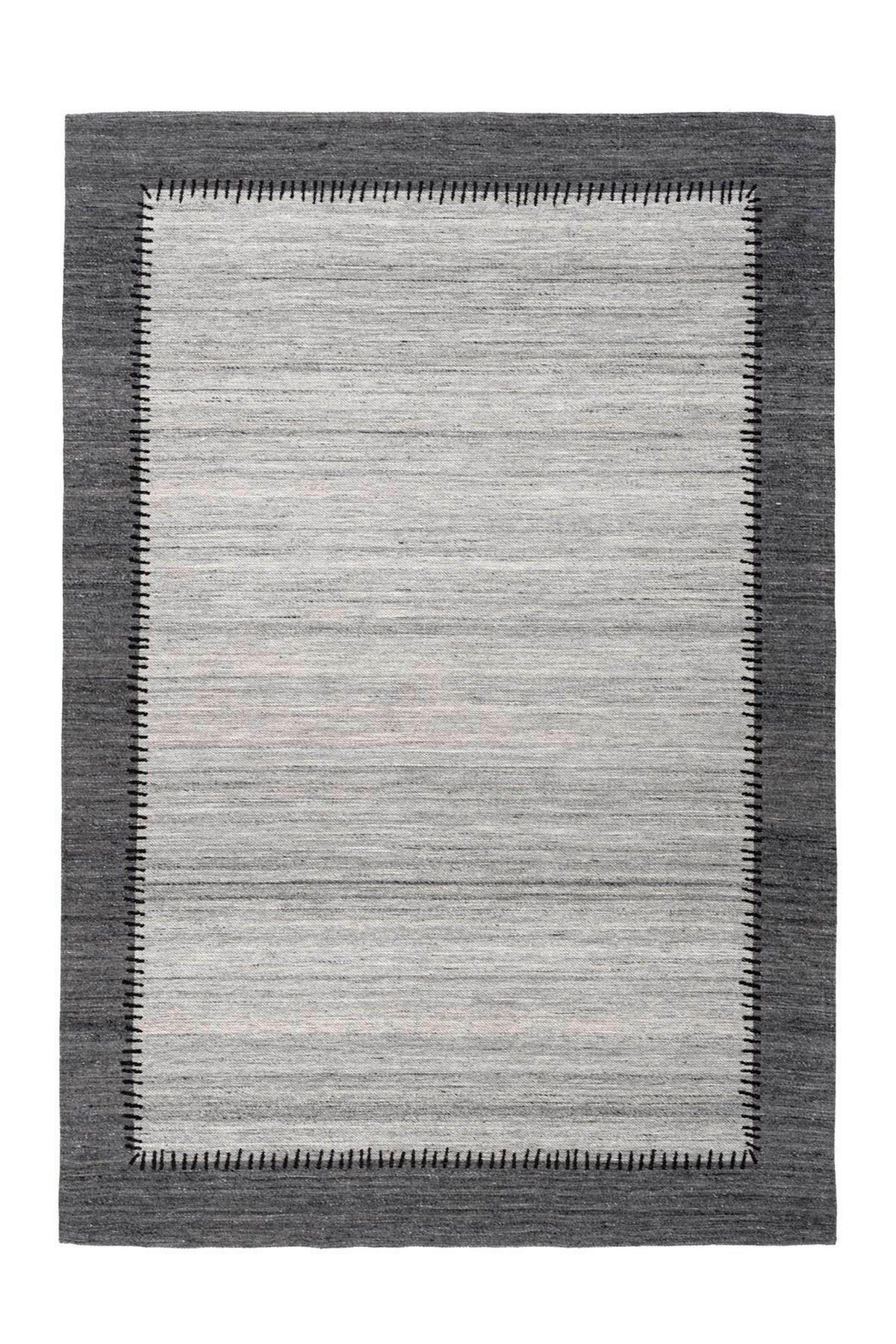 FLACHWEBETEPPICH 200/290 cm Phoenix 310 Grau / Anthrazit Anthrazit, Grau  - Anthrazit/Grau, KONVENTIONELL, Textil (200/290cm)