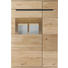 HIGHBOARD Wildeiche massiv geölt Eichefarben - Eichefarben, Design, Holz (90/134,4/39,4cm) - Linea Natura