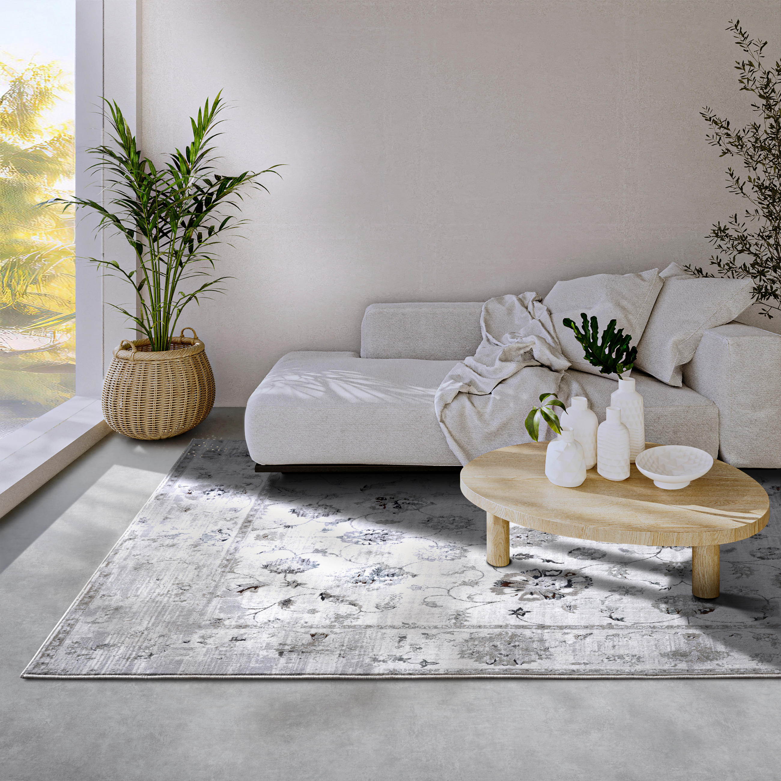 VINTAGE-TEPPICH 115/170 cm Kollektion 1809 Creme, Multicolor  - Multicolor/Creme, Design, Kunststoff/Textil (115/170cm) - Villeroy & Boch