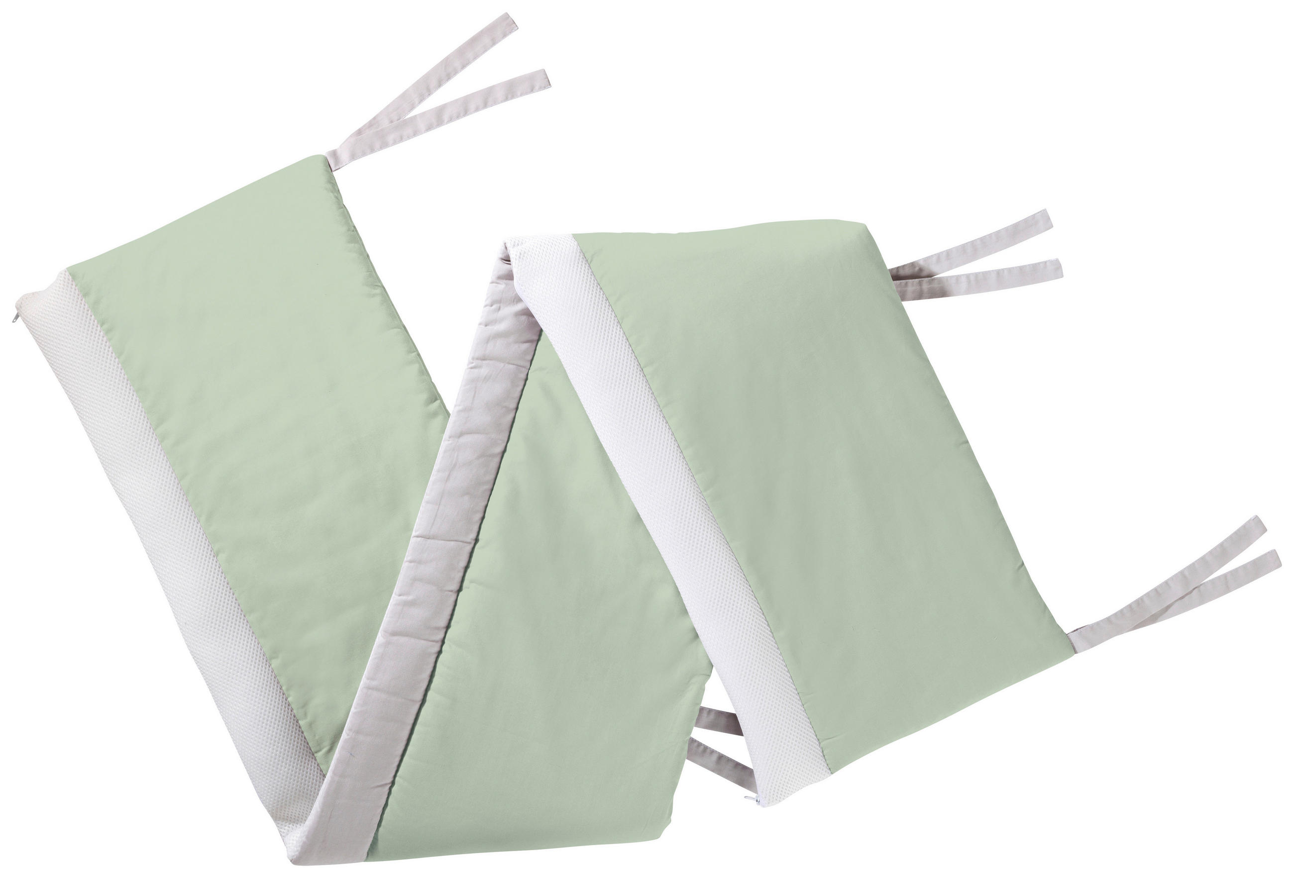 NESTCHEN Patinio    - Sandfarben/Grün, Basics, Textil (32/180/3cm) - Patinio