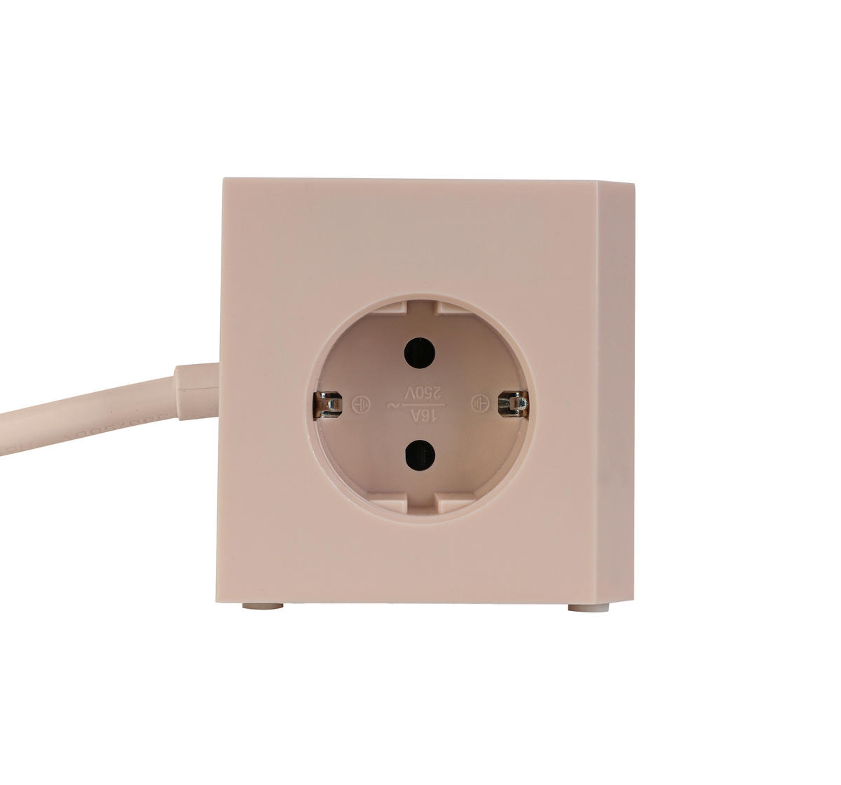 STECKDOSENWÜRFEL - Rosa, Basics, Kunststoff (7,5/7,5/7,5cm) - Mican