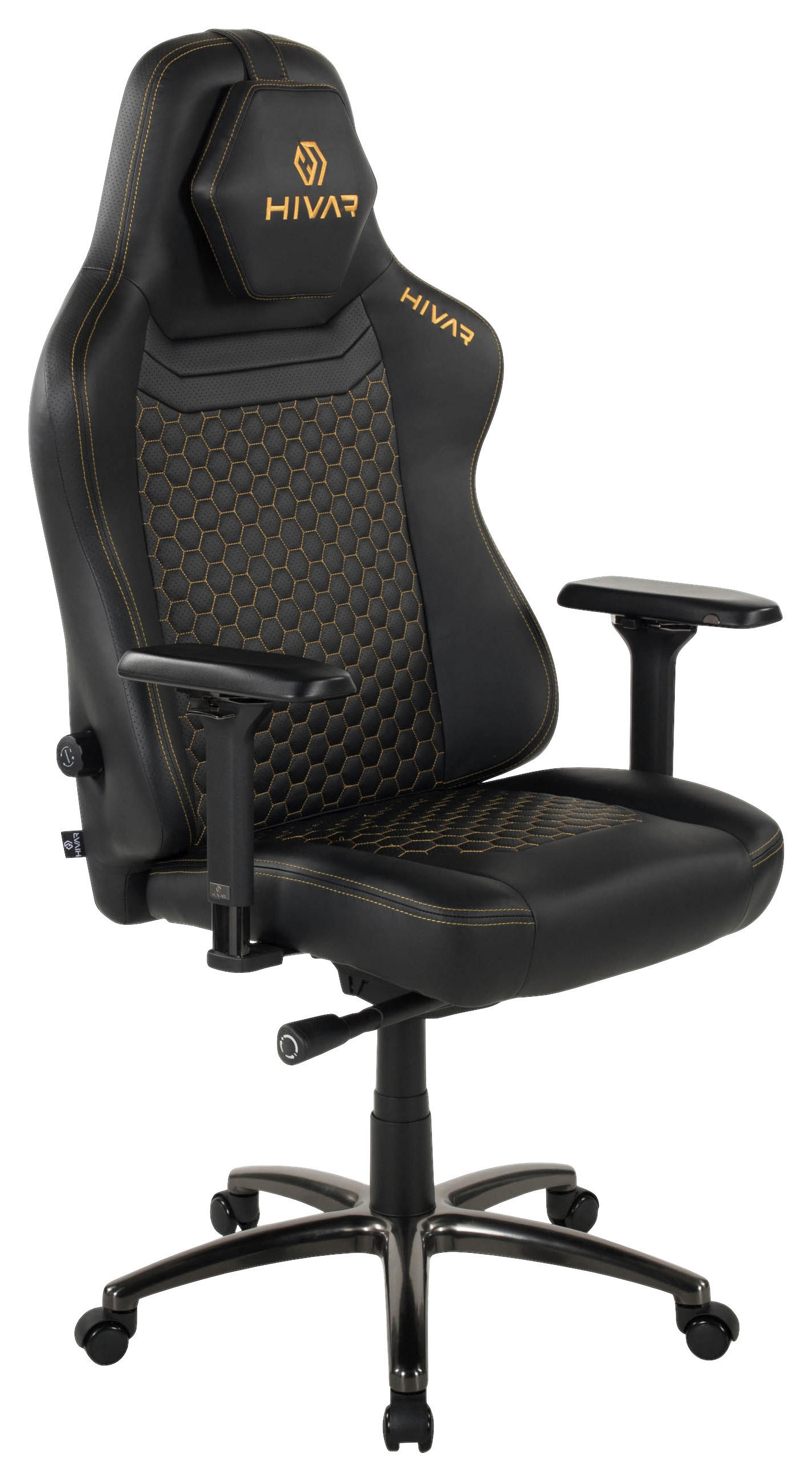 ORBICAL XL Solaris Obsidian Anthrazit, Schwarz, Gelb Metall, Textil   - Anthrazit/Gelb, LIFESTYLE, Textil/Metall (81/147/72cm) - HIVAR