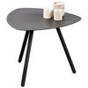 BEISTELLTISCH in Metall 50/50/40 cm  - Anthrazit, Design, Metall (50/50/40cm) - Xora