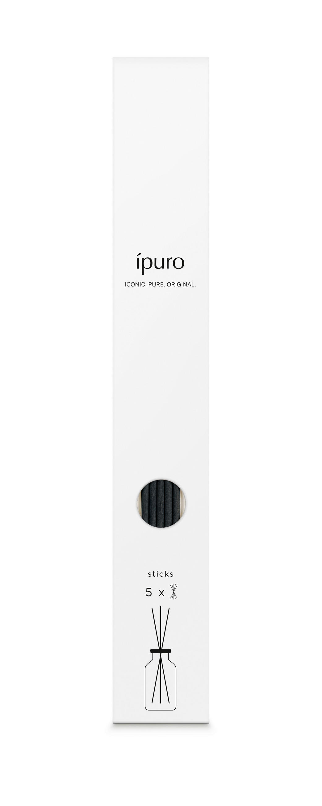 DRŽIAK NA VÔŇU DO BYTU - čierna, Basics, plast (0,5/4,3/29,8cm) - Ipuro
