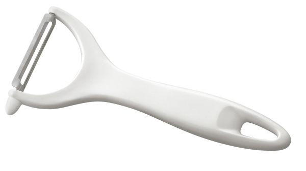 KUCHYŇSKÁ ŠKRABKA - bílá/barvy nerez oceli, Konvenční, kov/plast (16cm) - Tescoma