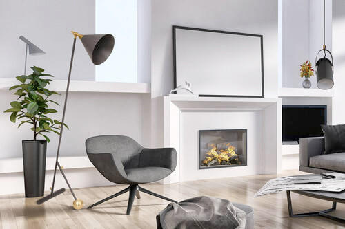 STEHLEUCHTE - Goldfarben/Schwarz, Design, Kunststoff/Metall (30/148/42cm) - Kayoom