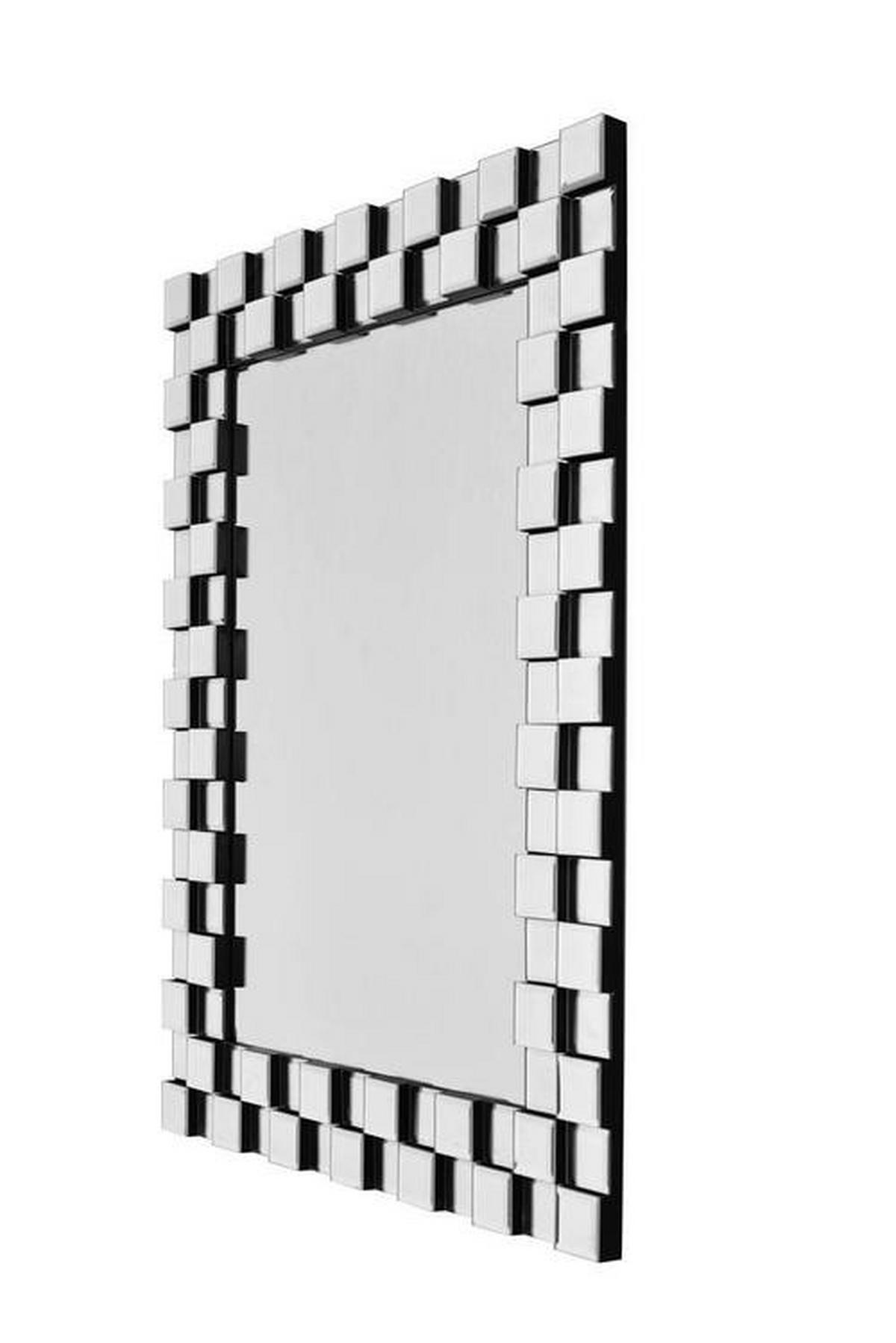 WANDSPIEGEL 65/85/2,8 cm  - Silberfarben, Basics, Glas/Metall (65/85/2,8cm) - Kayoom