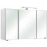 SPIEGELSCHRANK Weiß - Chromfarben/Weiß, Basics, Glas/Holzwerkstoff (95/57/20cm) - Carryhome SPIEGELSCHRANK Weiß - Chromfarben/Weiß, Basics, Glas/Holzwerkstoff (95/57/20cm) - Carryhome