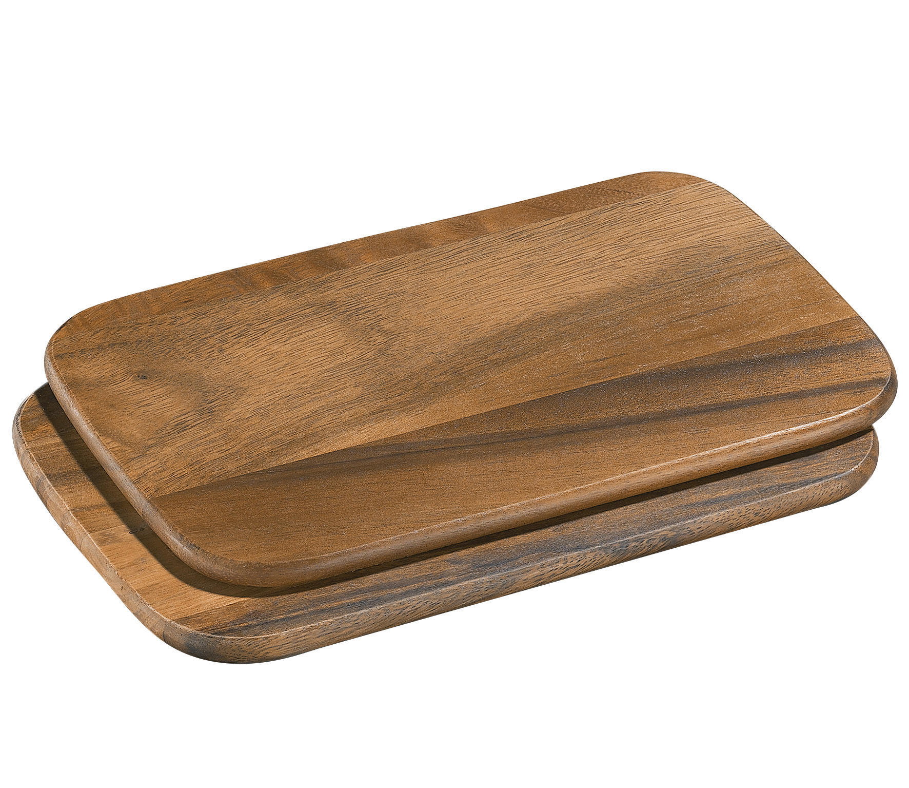SCHNEIDEBRETT-SET Holz Akazie  - Akaziefarben, Basics, Holz (26/17/2cm) - Zassenhaus