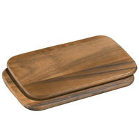 SCHNEIDEBRETT-SET Holz Akazie  - Akaziefarben, Basics, Holz (26/17/2cm) - Zassenhaus