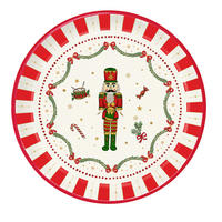KÍNÁLÓTÁLCA 26/2,5 cm   - többszínű, Lifestyle, fém (26/2,5cm) - X-Mas