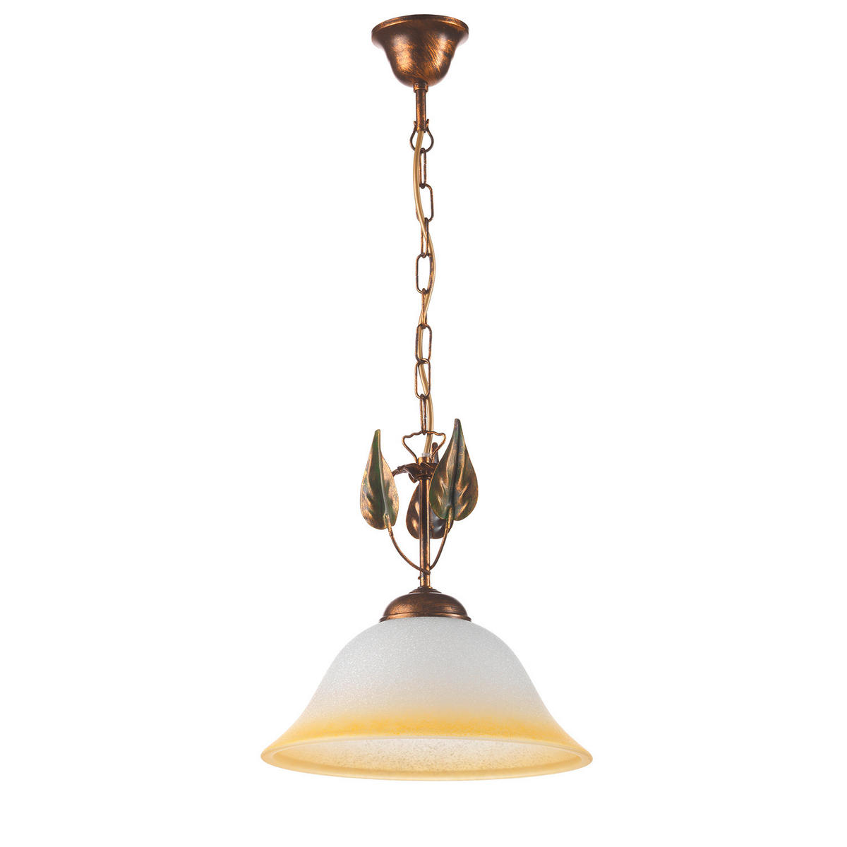 HÄNGELEUCHTE 30/30/90 cm  - Klar/Bronzefarben, KONVENTIONELL, Glas/Metall (30/30/90cm)