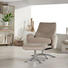 RELAXSESSELSET in Textil Beige - Chromfarben/Beige, Design, Textil/Metall (71/104/72cm) - Welnova RELAXSESSELSET in Textil Beige - Chromfarben/Beige, Design, Textil/Metall (71/104/72cm) - Welnova