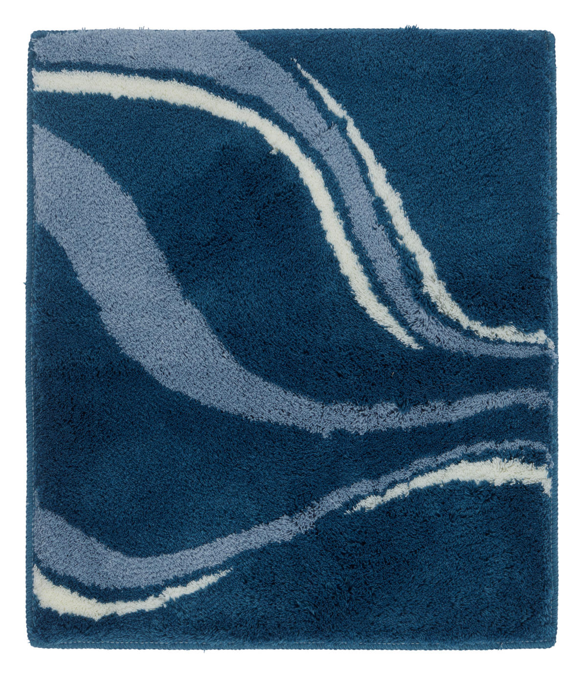 KOBEREC DO KOUPELNY, 55/65 cm - tmavě modrá, Design, textil/plast (55/65cm) - Kleine Wolke