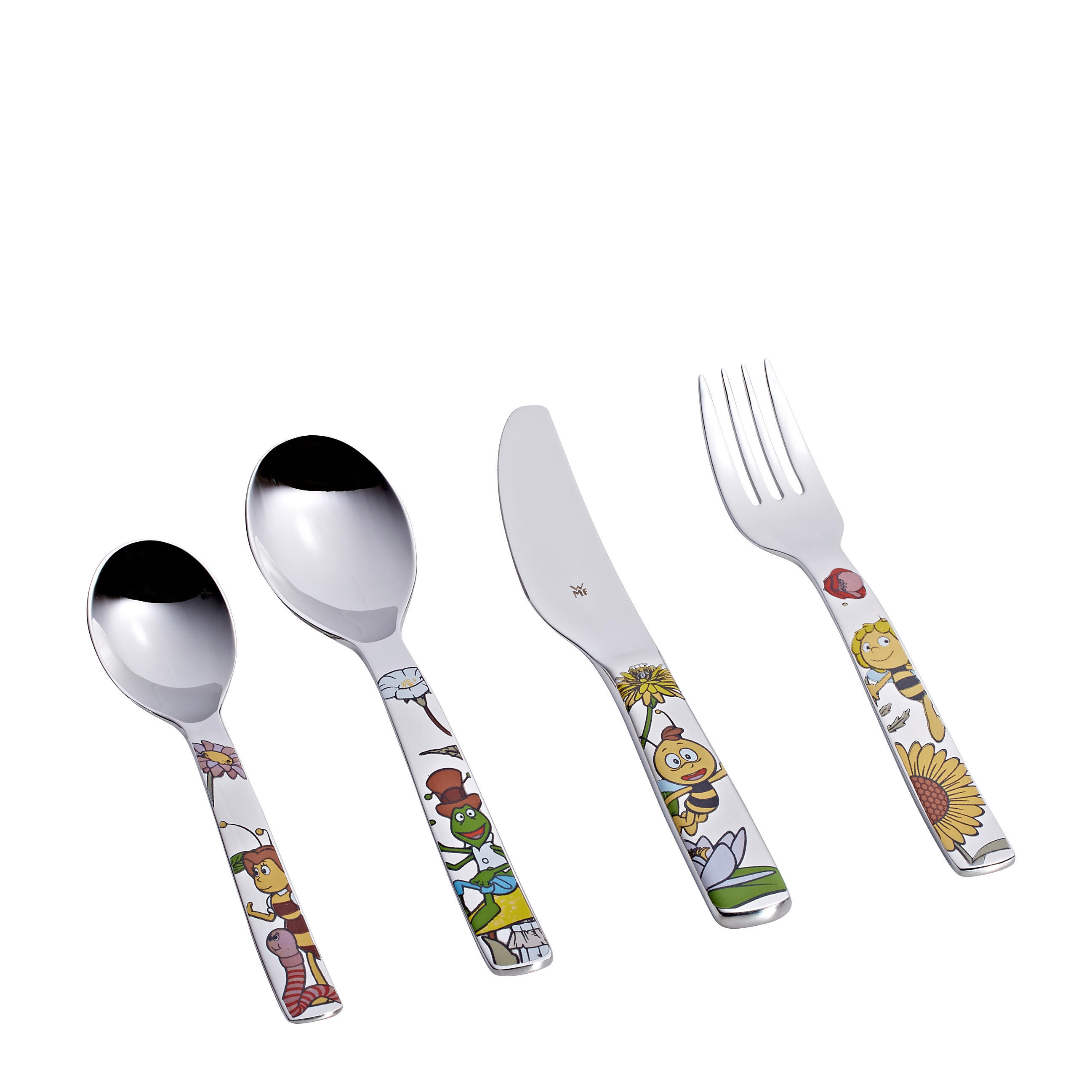 DJEČJI PRIBOR ZA JELO  Cebelica Maja  - višebojno, Basics, metal (21,5/15,5/3,7cm) - WMF