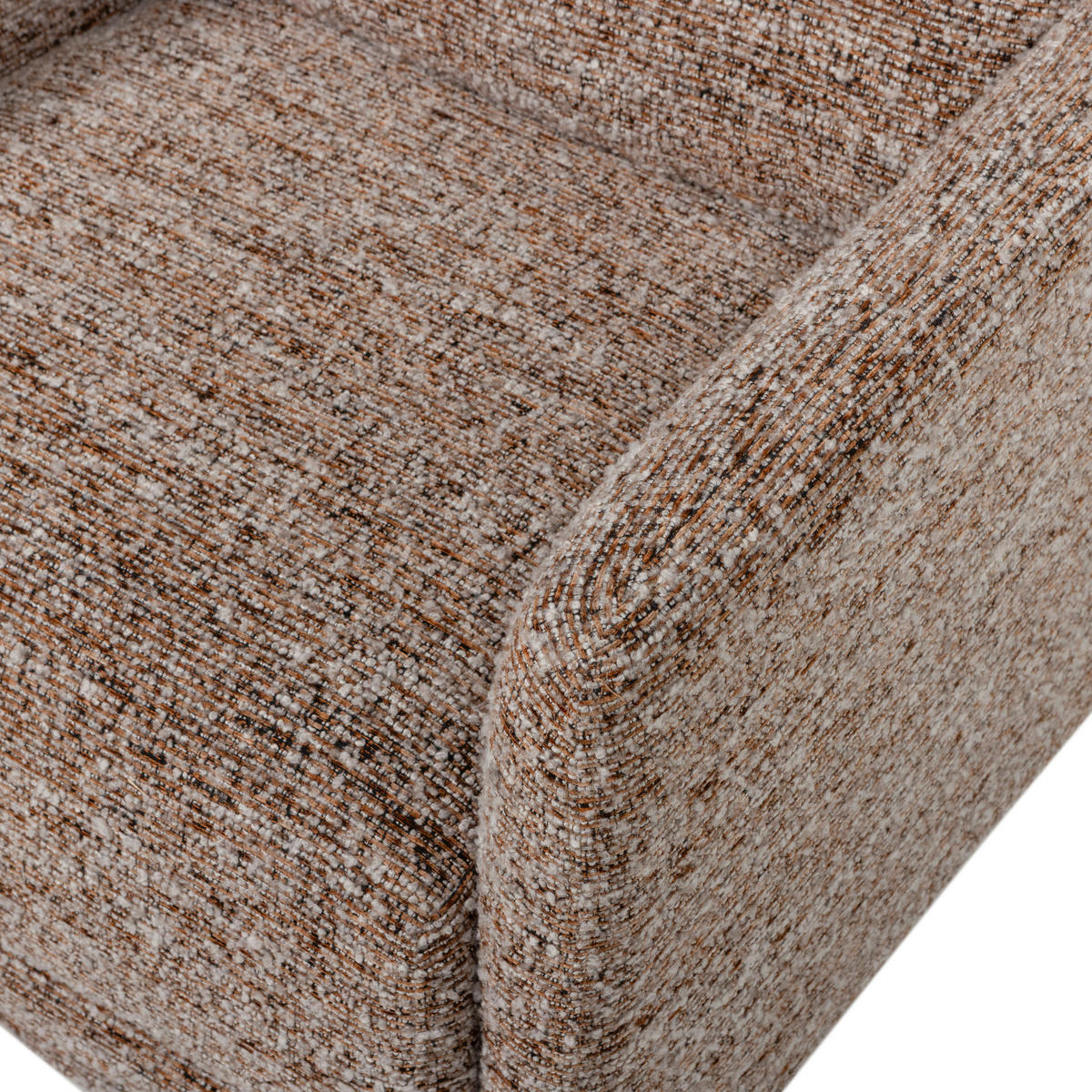 SESSEL in Bouclé Braun  - Braun, Design, Textil (78/64/79cm) - Livetastic