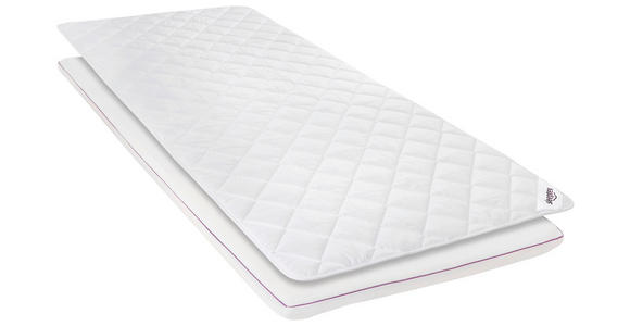 TOPPER Palermo 90/200 cm Höhe ca.  - Weiß, Basics, Textil (90/200cm) - Sleeptex
