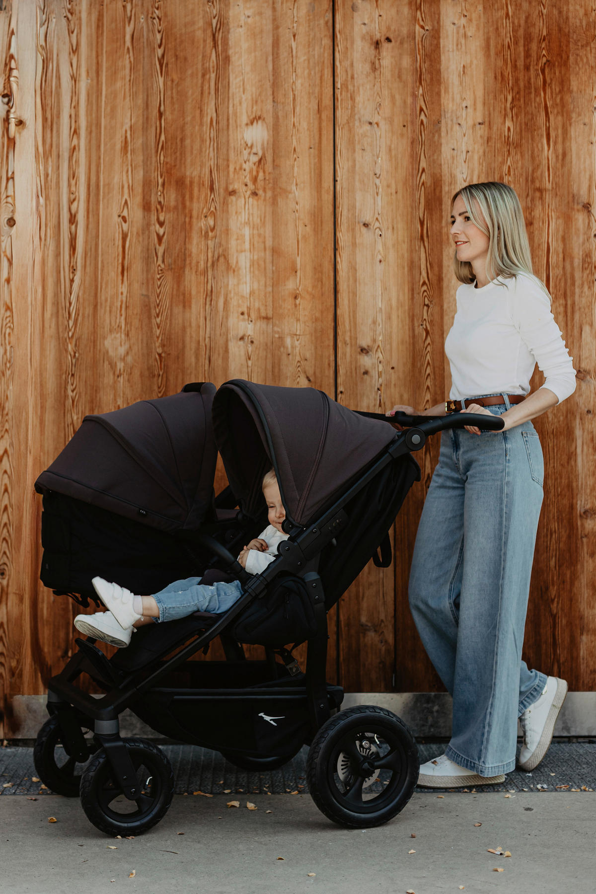 ZWILLINGSWAGEN  - Anthrazit, Basics, Metall (78,5/110/108cm) - TFK