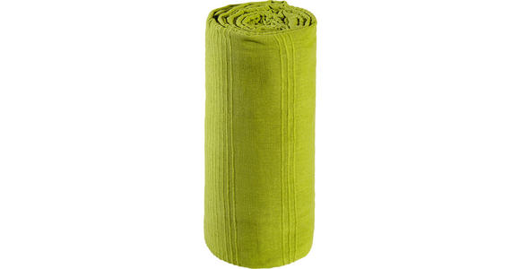 TAGESDECKE 220/240 cm - Hellgrün, Basics, Textil (220/240cm) - Boxxx