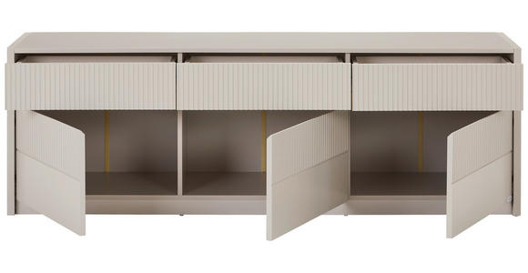 LOWBOARD  in 173/57/40 cm  - Kaschmir/Eichefarben, Trend, Holzwerkstoff (173/57/40cm) - Xora