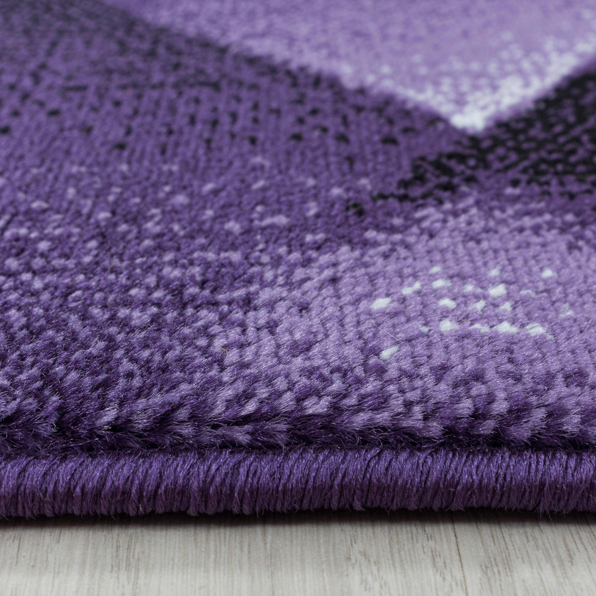 GOLVLÖPARE 80/250 cm COSTA 3527 LILA  - lila, Design, textil (80/250cm)