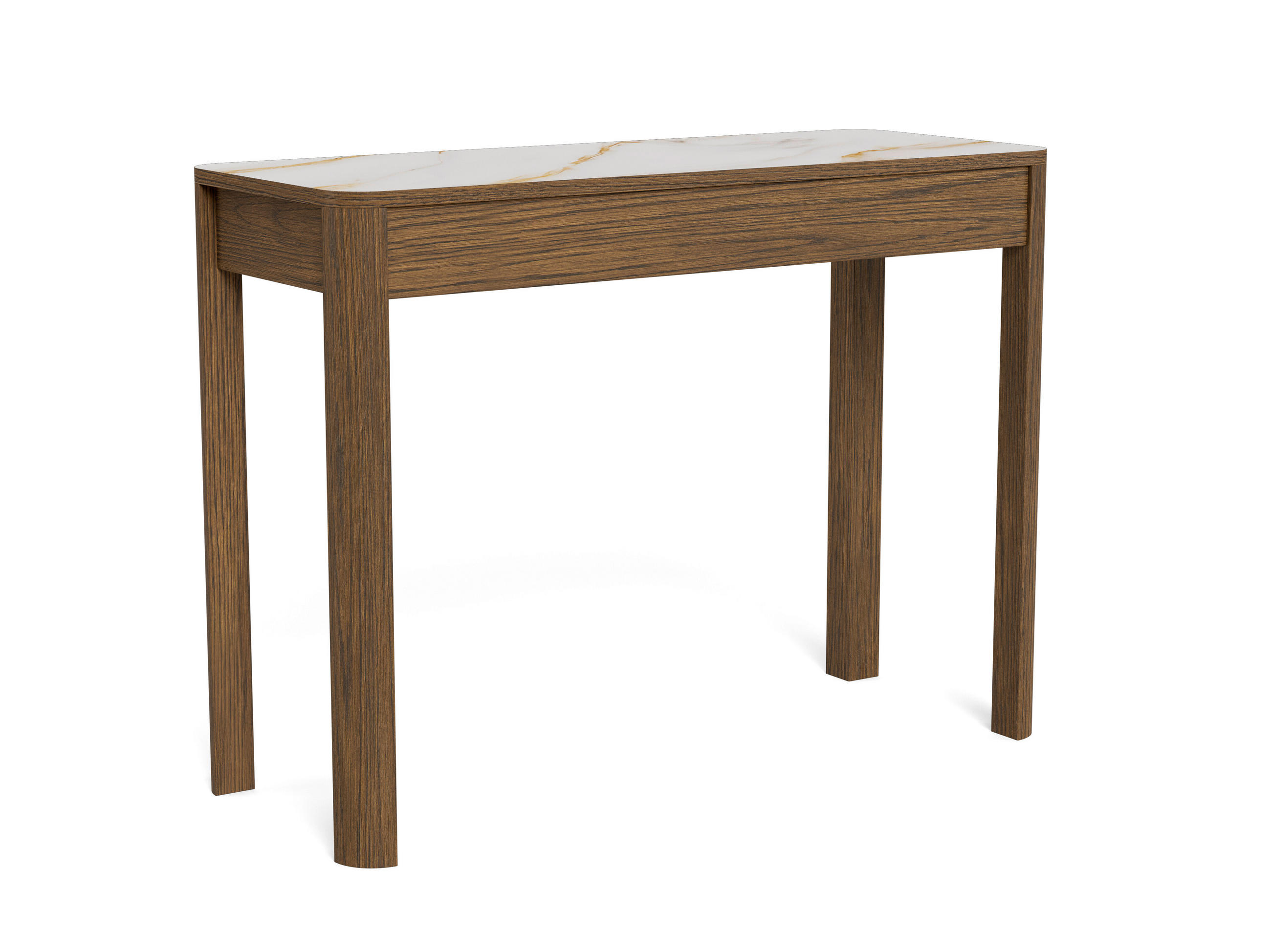 Mid.you Konsolentisch Southampton Beige, Braun 40x75x100 cm