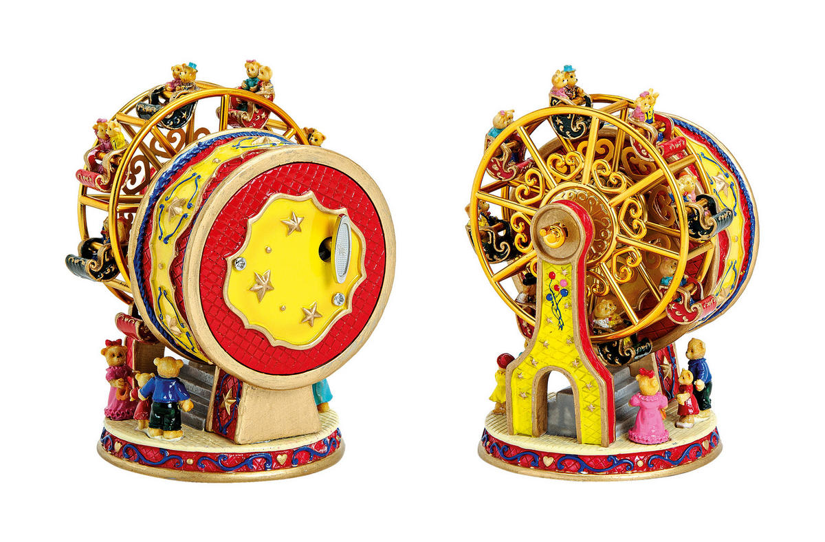 DEKOSPIELUHR  - Multicolor, Design, Kunststoff (15/19/15cm)