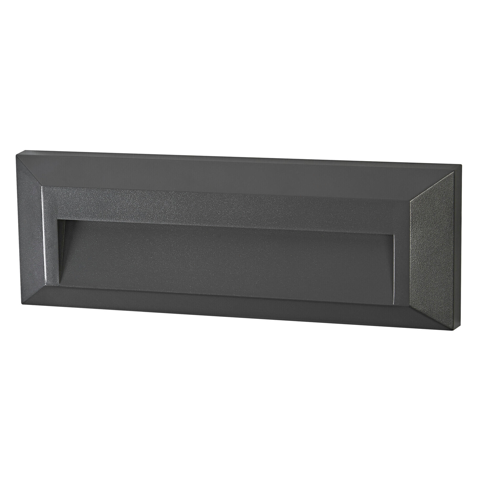 LED-AUßENLEUCHTE 23/2,7/8 cm   - Dunkelgrau, Basics, Kunststoff (23/2,7/8cm) - Osram