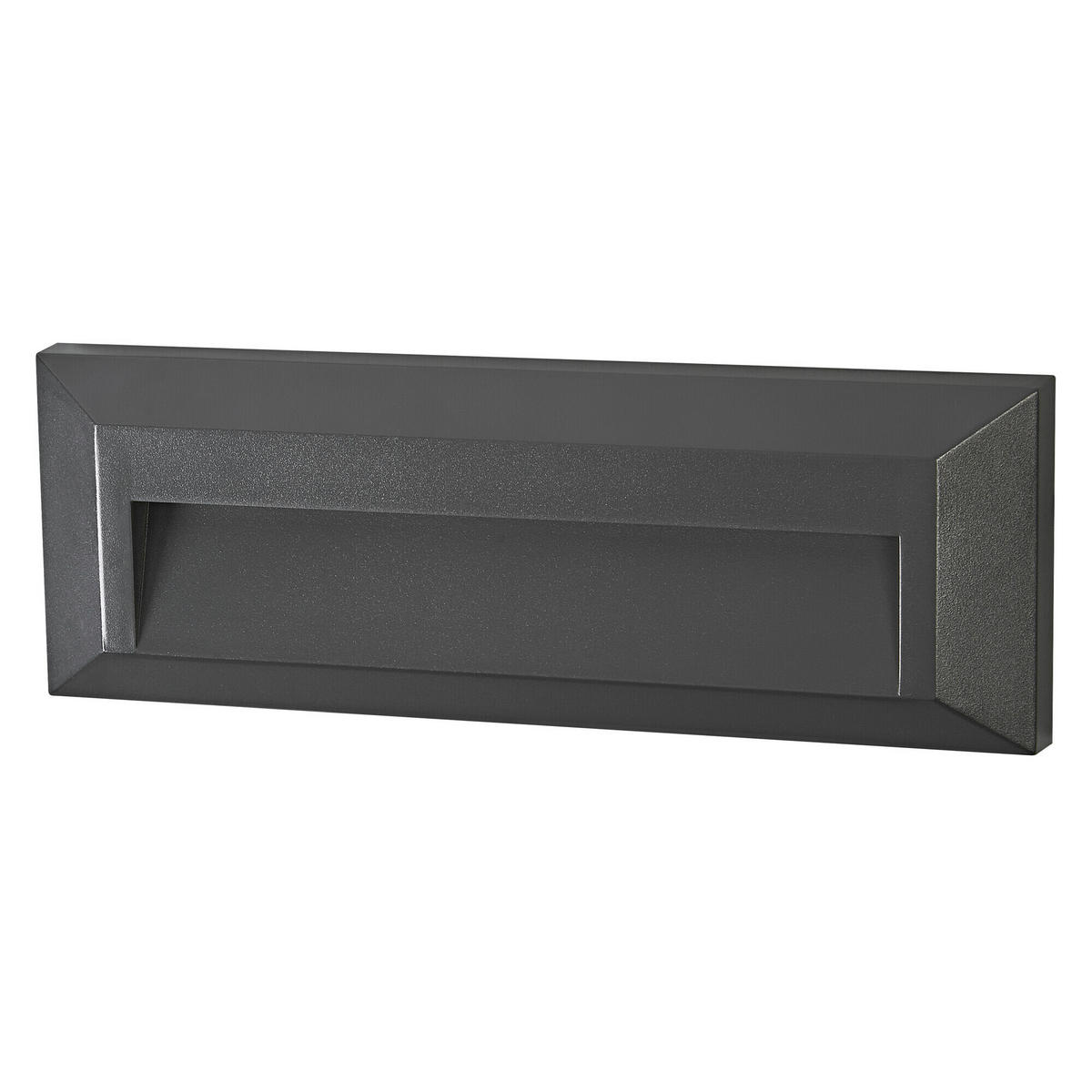 LED-AUßENLEUCHTE 23/2,7/8 cm   - Dunkelgrau, Basics, Kunststoff (23/2,7/8cm) - Osram