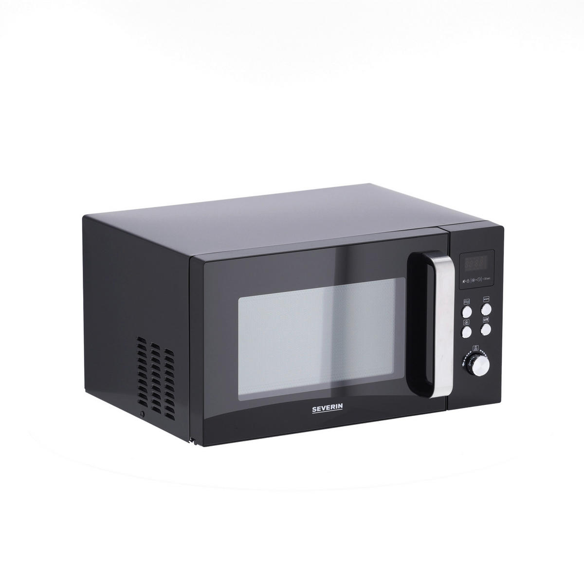 MIKROWELLE  - Schwarz, Basics, Metall (48,3/28,1/45cm) - Severin