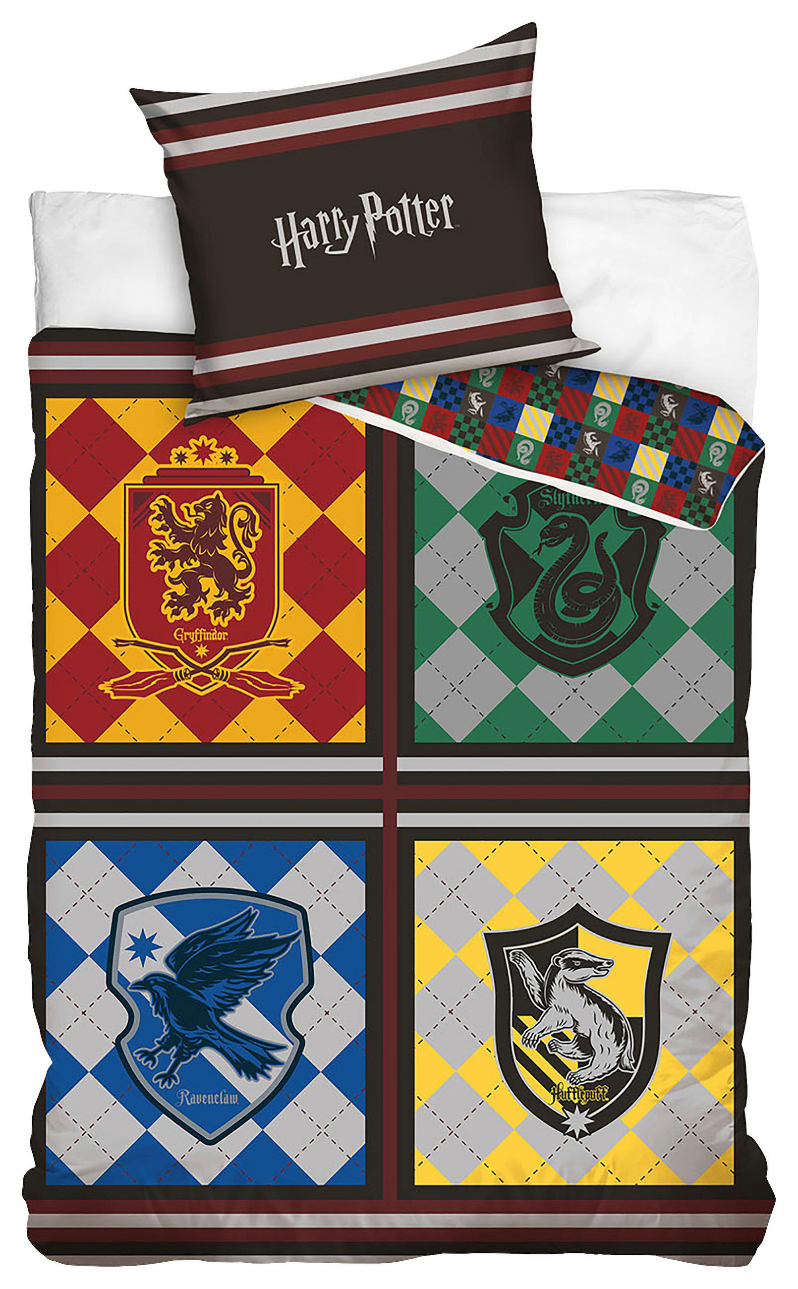 DJEČJA POSTELJINA 135/200 cm  HARRY POTTER  - višebojno, Basics, tekstil (135/200cm) - Harry Potter